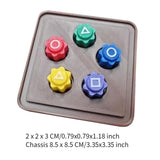 Maxbell Korean Traditional Play Game Korean Folk Game Set for Club Holiday Birthdays with square board