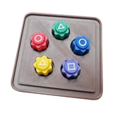Maxbell Korean Traditional Play Game Korean Folk Game Set for Club Holiday Birthdays with square board