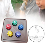 Maxbell Korean Traditional Play Game Korean Folk Game Set for Club Holiday Birthdays with square board