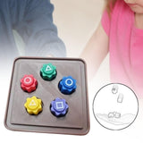 Maxbell Korean Traditional Play Game Korean Folk Game Set for Club Holiday Birthdays with square board