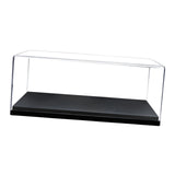 Maxbell 2xAcrylic Display Case Model Car Showcase for 1/43 Vehicle Souvenirs Cosmetics