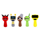 Maxbell Sprunki Plush Toy Cute Stuffed Toy for Kids Adults Valentines Day Boys Girls Red