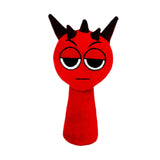 Maxbell Sprunki Plush Toy Cute Stuffed Toy for Kids Adults Valentines Day Boys Girls Red