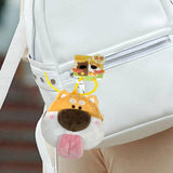 Maxbell 2x Plush Dog Keychain Cute Birthday Gift Decoration Pockets Purse