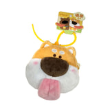 Maxbell 2x Plush Dog Keychain Cute Birthday Gift Decoration Pockets Purse
