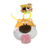 Maxbell 2x Plush Dog Keychain Cute Birthday Gift Decoration Pockets Purse