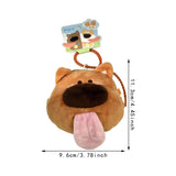 Maxbell 2x Plush Dog Keychain Cute Birthday Gift Decoration Pockets Purse