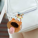 Maxbell 2x Plush Dog Keychain Cute Birthday Gift Decoration Pockets Purse