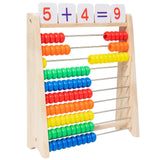 Maxbell Wooden Abacus for Kids Math Manipulatives for Age 3+ Years Old Gift Toddlers