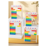 Maxbell Wooden Abacus for Kids Math Manipulatives for Age 3+ Years Old Gift Toddlers