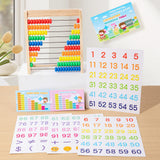 Maxbell Wooden Abacus for Kids Math Manipulatives for Age 3+ Years Old Gift Toddlers