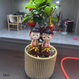 Maxbell Mini Nezha Figures Party Supplies Collectible Doll for Teens Boys Girls Gift