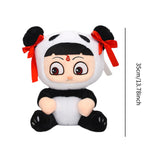 Maxbell Plush Panda Toy Anime Figure Stuffed Animal for Children Girls Birthday Gift 35cm