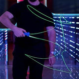 Maxbell 4 Pieces Glow in The Dark String Luminous Rope Toy for Camping Hiking Adults