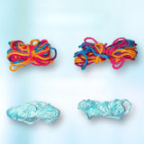 Maxbell 4 Pieces Glow in The Dark String Luminous Rope Toy for Camping Hiking Adults