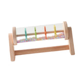 Maxbell Rainmaker Toy Fine Motor Skill Wooden Rain Stick for Babies 6 Months up Kids