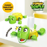 Maxbell 3D Printed Turtle Coaster Interactive Toy Unique Mug Place Mat Birthday Gift