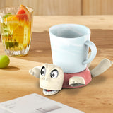 Maxbell 3D Print Turtle Coaster Bar Home Decor Mug Place Mat Gift for Tortoise Lover Beige