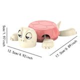 Maxbell 3D Print Turtle Coaster Bar Home Decor Mug Place Mat Gift for Tortoise Lover Beige