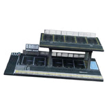 Maxbell 1/64 Scale Model Car Display Case Parking Lot Micro Facility Model   B