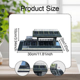 Maxbell 1/64 Scale Model Car Display Case Parking Lot Micro Facility Model   B