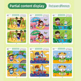 Maxbell Different Picture Cards Portable for Kindergarten Preschool Improve Outsight