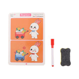 Maxbell Different Picture Cards Portable for Kindergarten Preschool Improve Outsight