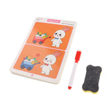 Maxbell Different Picture Cards Portable for Kindergarten Preschool Improve Outsight