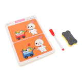 Maxbell Different Picture Cards Portable for Kindergarten Preschool Improve Outsight