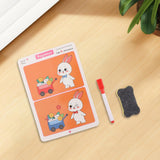 Maxbell Different Picture Cards Portable for Kindergarten Preschool Improve Outsight