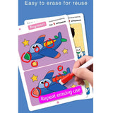 Maxbell Different Picture Cards Portable for Kindergarten Preschool Improve Outsight