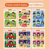 Maxbell Different Picture Cards Portable for Kindergarten Preschool Improve Outsight
