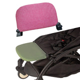 Maxbell Stroller Footrest Portable Seat Extension Board Detachable 21cm Extend Board Pink