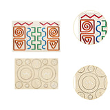 Maxbell Wooden Tracing Board Handwriting Practice for Preschool 3 4 5 Year Olds Kids Gear