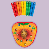Maxbell Magnetic Worm Catch Game Fine Motor Skills Color Cognitive