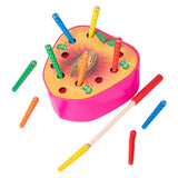 Maxbell Magnetic Worm Catch Game Fine Motor Skills Color Cognitive