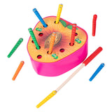 Maxbell Magnetic Worm Catch Game Fine Motor Skills Color Cognitive