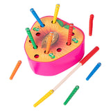Maxbell Magnetic Worm Catch Game Fine Motor Skills Color Cognitive