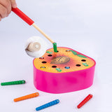 Maxbell Magnetic Worm Catch Game Fine Motor Skills Color Cognitive
