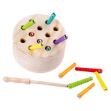 Maxbell Magnetic Worm Catch Game Fine Motor Skills Color Cognitive