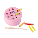 Maxbell Magnetic Worm Catch Game Fine Motor Skills Color Cognitive