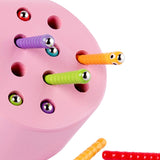 Maxbell Magnetic Worm Catch Game Fine Motor Skills Color Cognitive