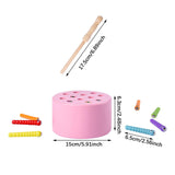 Maxbell Magnetic Worm Catch Game Fine Motor Skills Color Cognitive