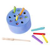 Maxbell Magnetic Worm Catch Game Fine Motor Skills Color Cognitive