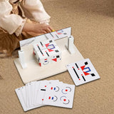 Maxbell Face Changing Block Game Preschool Wood for 36 Months and above Preschoolers