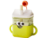 Maxbell Baby Starter Training Cup Cute Portable Water Cup for Infant to 12-18 Months Green