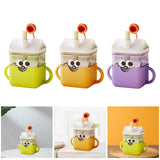 Maxbell Baby Starter Training Cup Cute Portable Water Cup for Infant to 12-18 Months Green