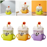 Maxbell Baby Starter Training Cup Cute Portable Water Cup for Infant to 12-18 Months Green