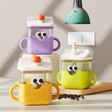 Maxbell Baby Starter Training Cup Cute Portable Water Cup for Infant to 12-18 Months Green