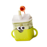 Maxbell Baby Starter Training Cup Cute Portable Water Cup for Infant to 12-18 Months Green